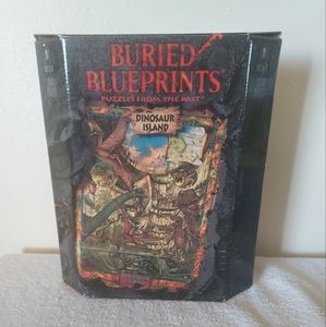 VTG 1997 BePuzzled, Dinosaur Island Jigsaw Puzzle 1000PC, Complete Factory Seal